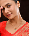 Simple Palakka Short chain necklace