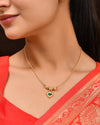 Simple Palakka Short chain necklace